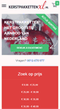 Mobile Screenshot of kerstpakkettenxl.nl